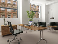 Kancelářské nábytkové, příčkové a regálové systémy